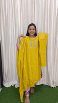 Kurti with pant and dupatta