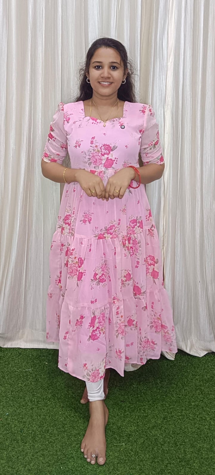 Customized Georgette maxi