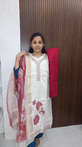 Kurti with pant and dupatta
