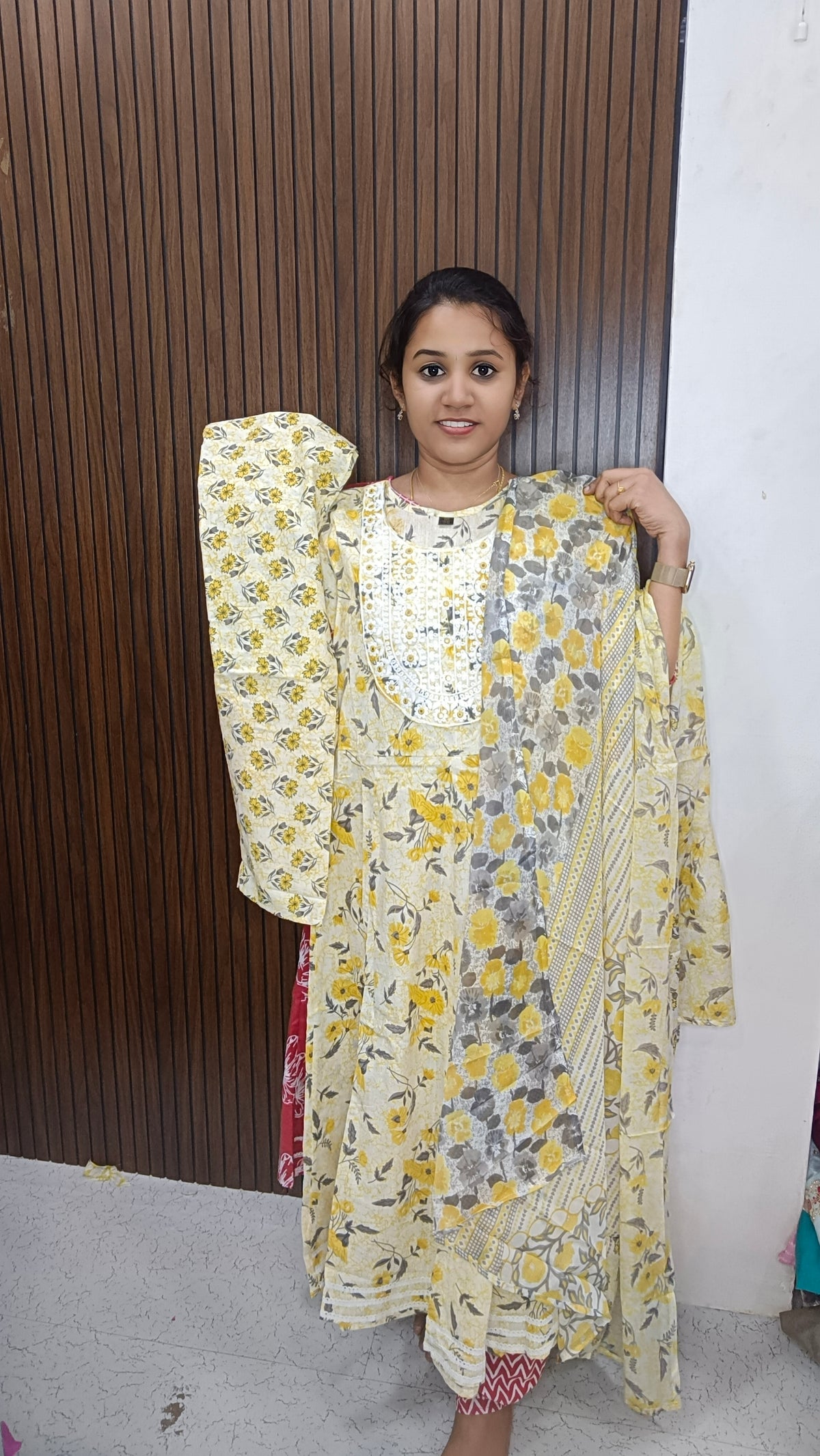 Cotton umbrella 3 piece set