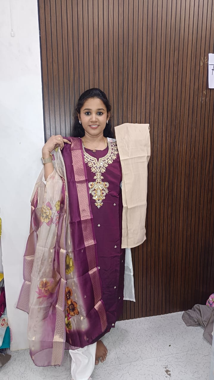 ABC Kurti with pant and dupatta
