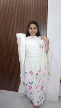 Kurti with pant and dupatta