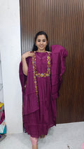 Kurti with pant and dupatta