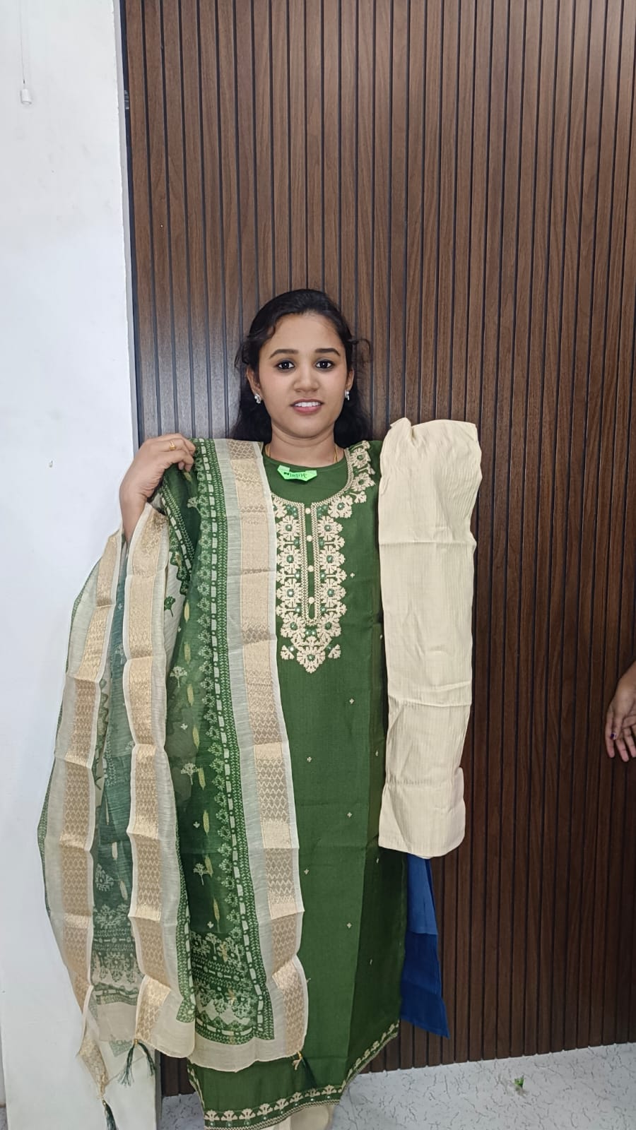 Kurti with pant and duppata