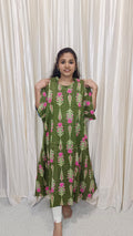 Pure Cotton Aline kurti