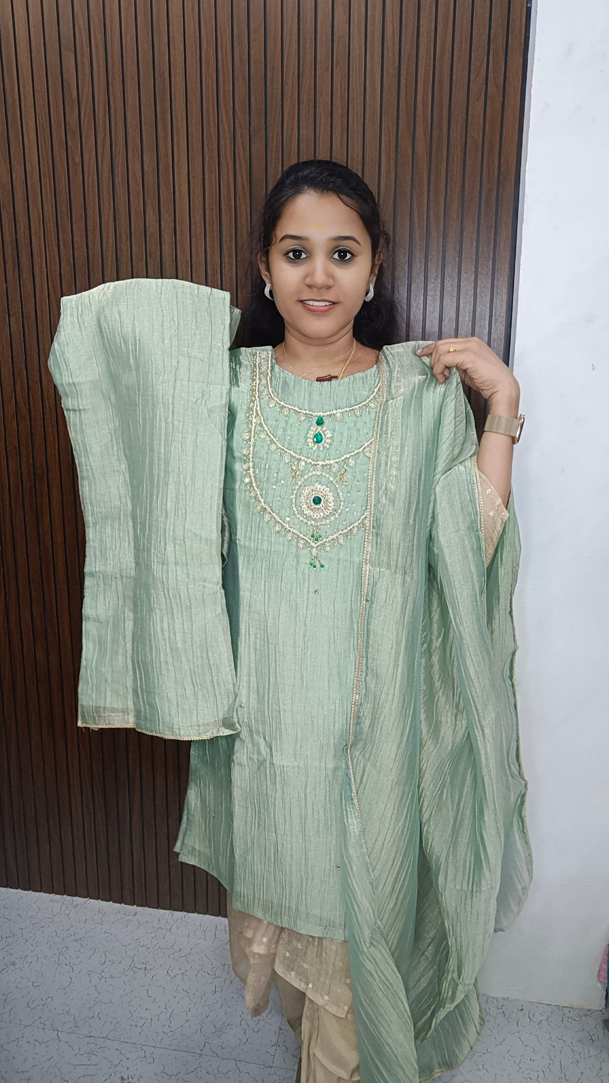 Kurti with pant and dupatta