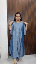 Taffeta Aline kurti
