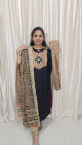 Cotton 3 piece set collections Black
