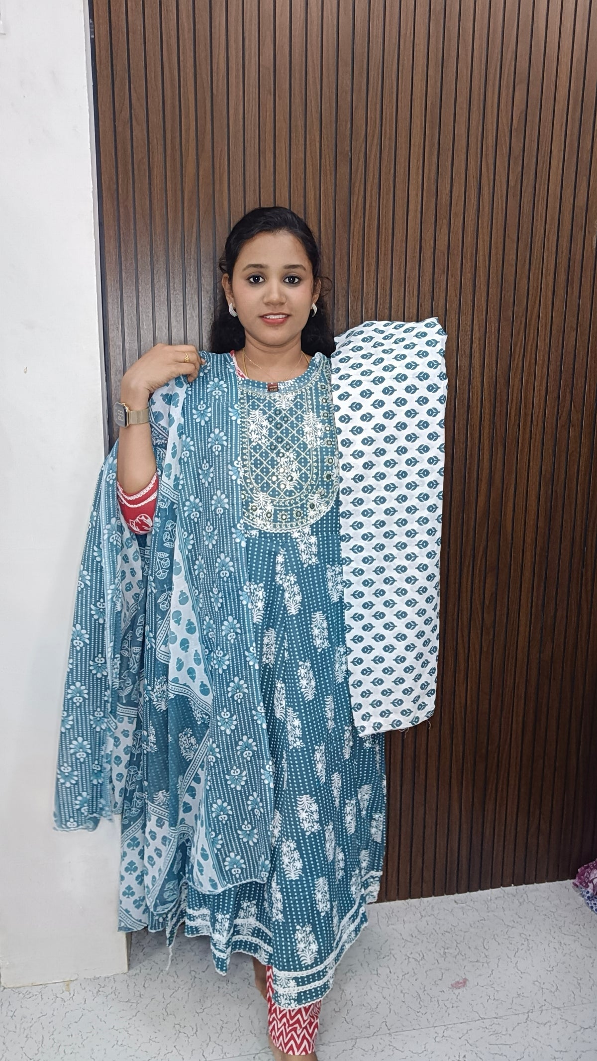 Cotton umbrella 3 piece set