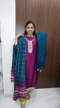 Kurti with pant and dupatta