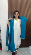 Kurti with pant and dupatta