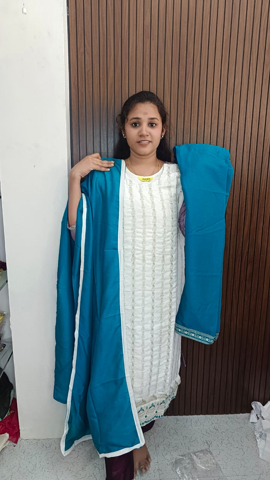 Kurti with pant and dupatta