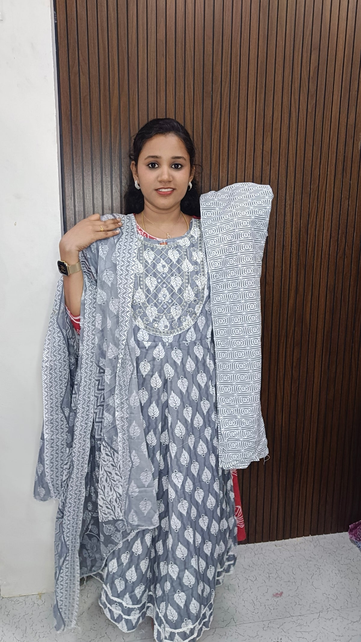 Cotton umbrella 3 piece set