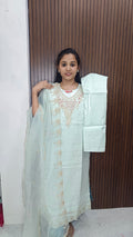 Kurti with pant and dupatta
