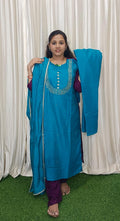 Kurti with pant and dupatta