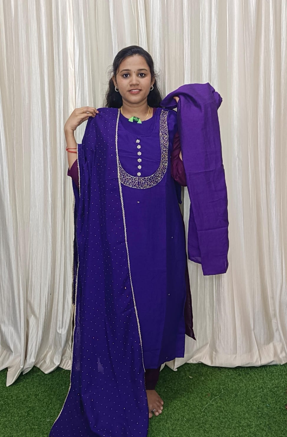 Kurti with pant and dupatta