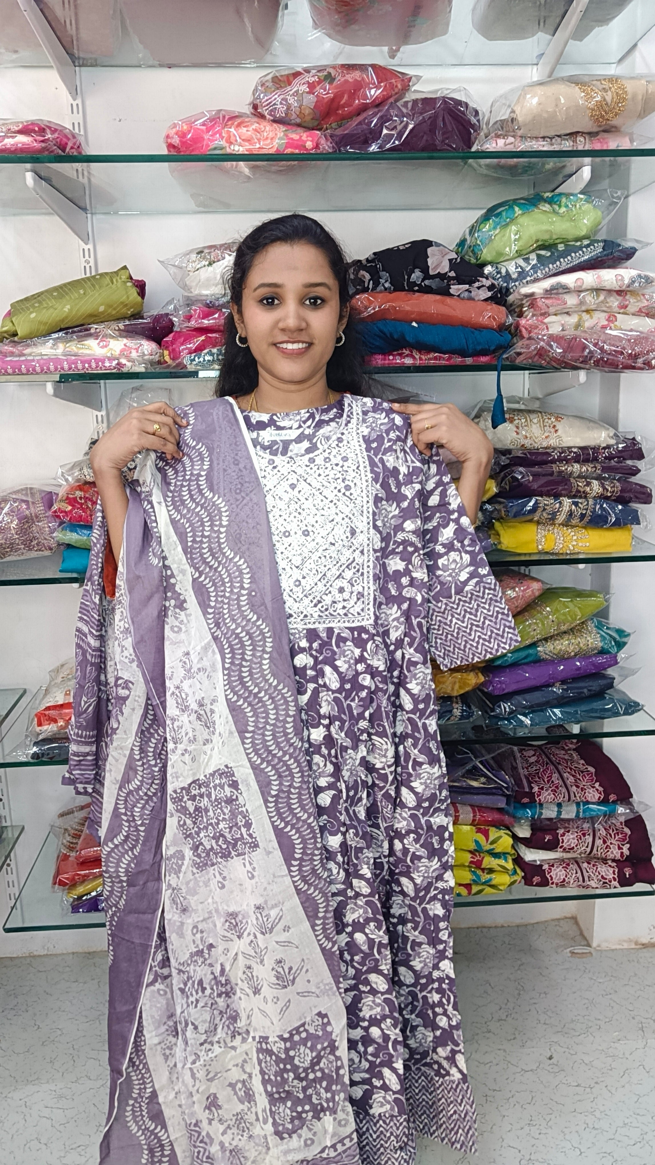 Umbrella top with shawl
