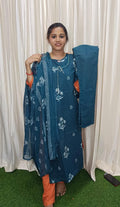 Side open kurti  set
