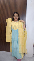 Kurti with pant and dupatta
