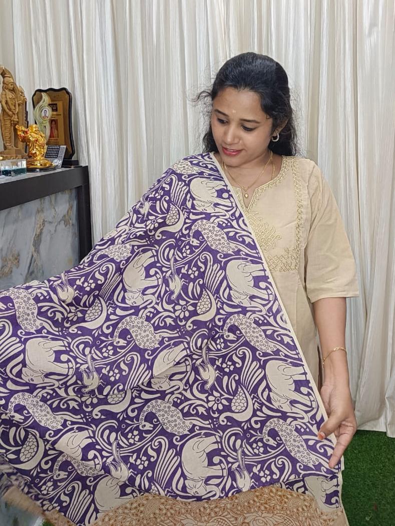 Traditional Mangalgiri 3 piece set