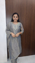 Kurti with pant and dupatta