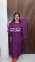 Stylish Aline Coord set with 3/4 sleeve 005