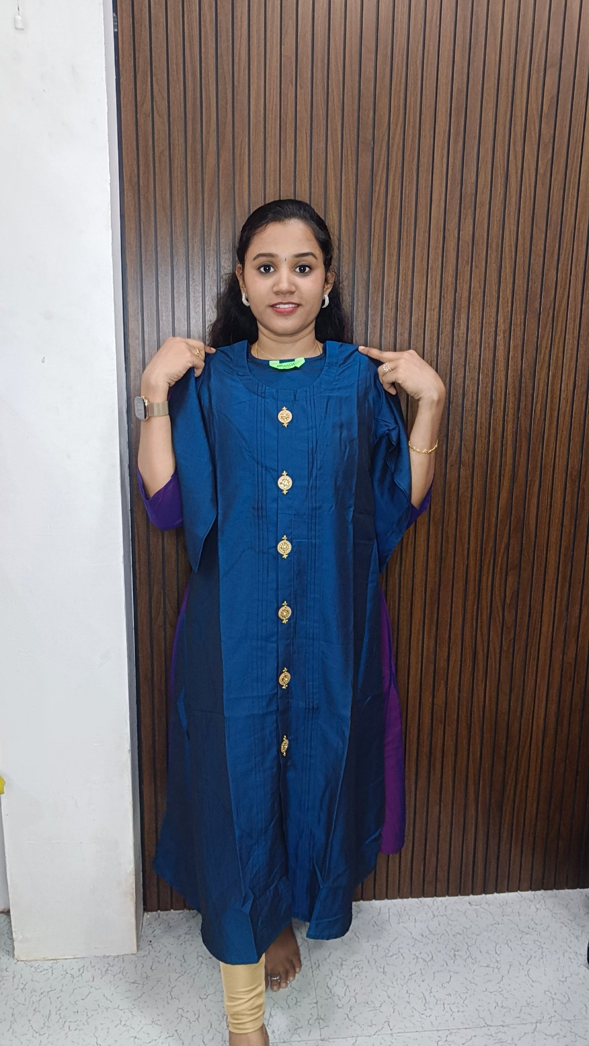 Taffeta Aline kurti