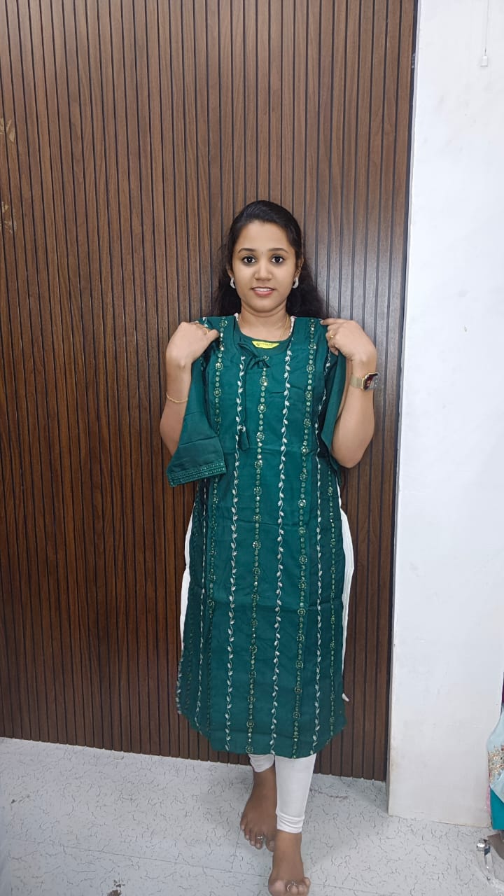 Grand side open Kurti