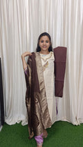 Kurti with pant and dupatta