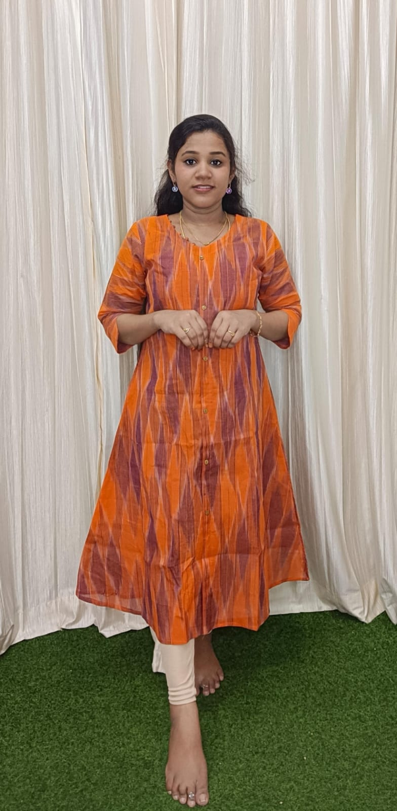 Ikkat Aline kurtis
