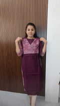 Traditional side open kurti