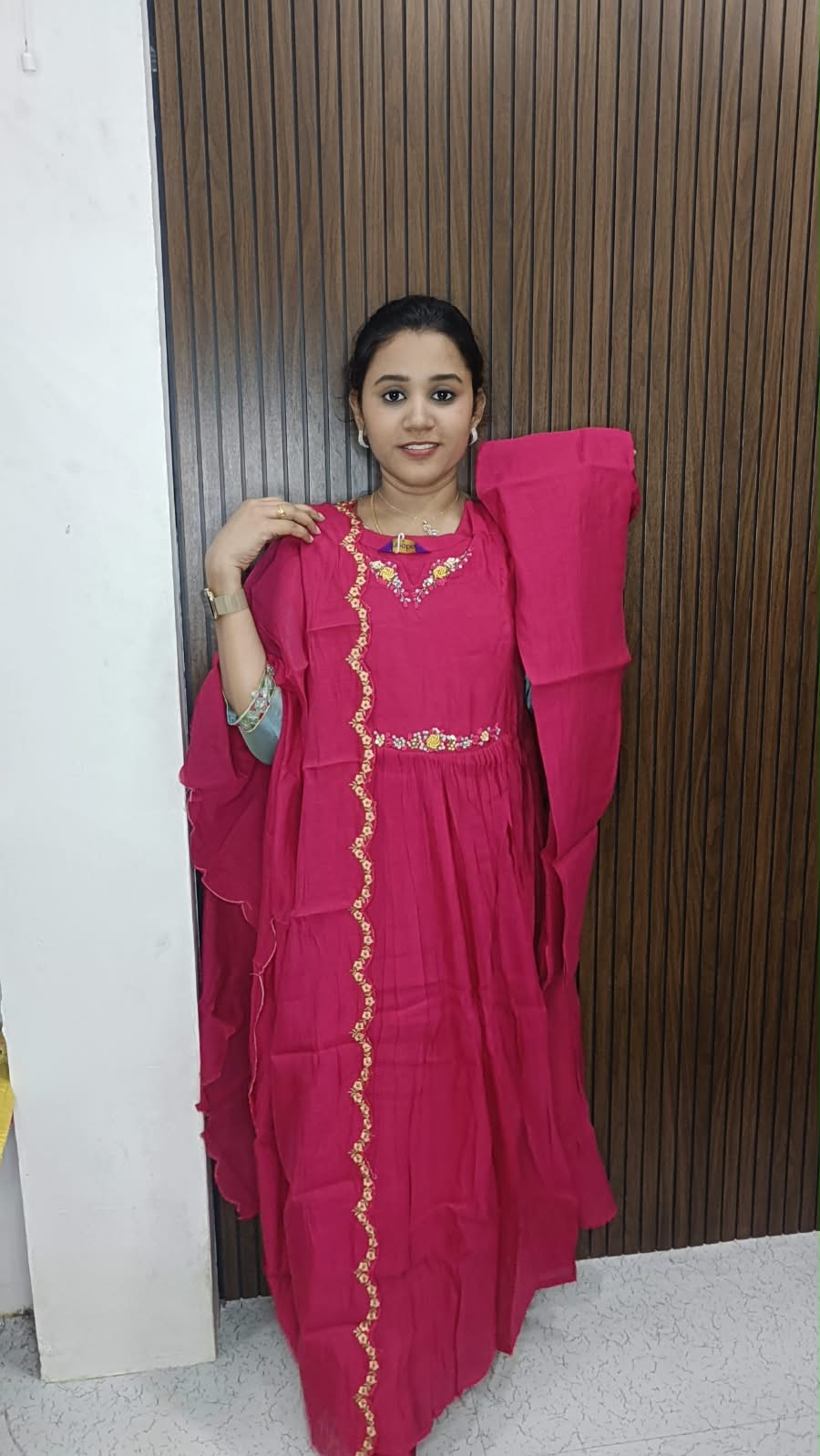 Kurti with pant and dupatta