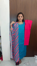 Kurti with pant and dupatta