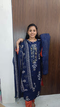 Kurti with pant and dupatta