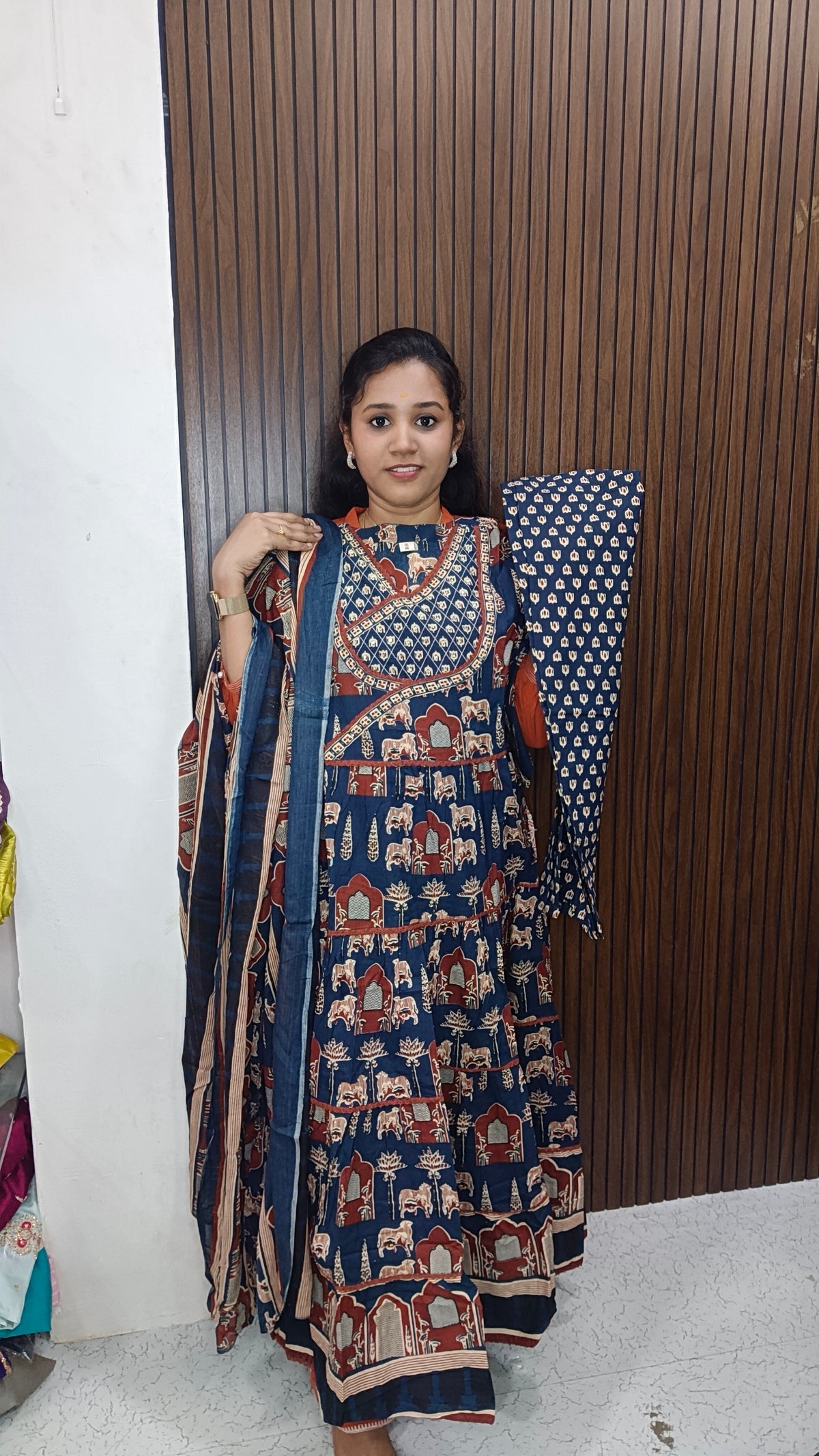 Cotton Umbrella Kurtis sets