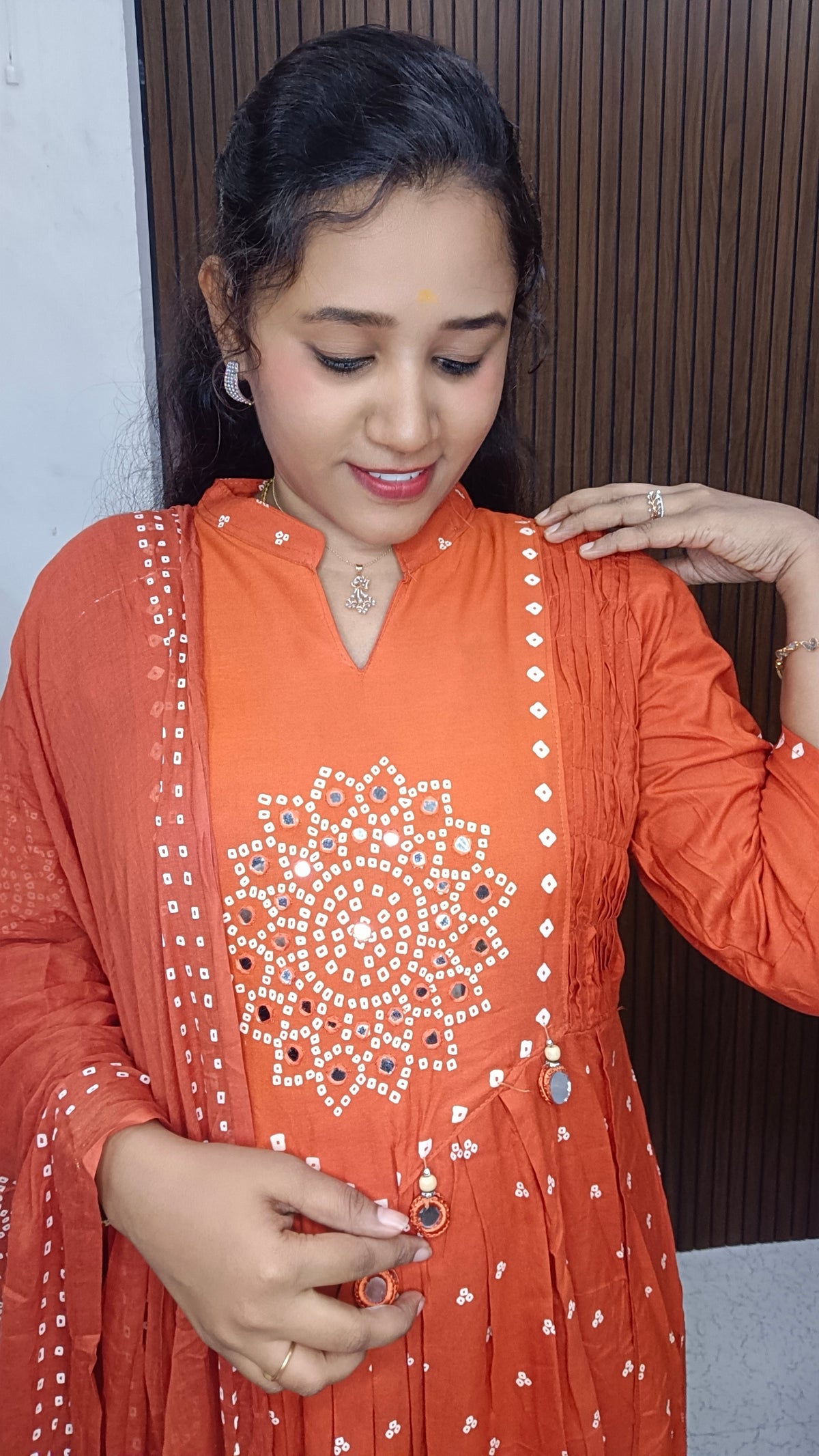 Insta Trending Maxi with Duppata