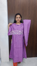 Stylish Aline Coord set with 3/4 sleeve 004