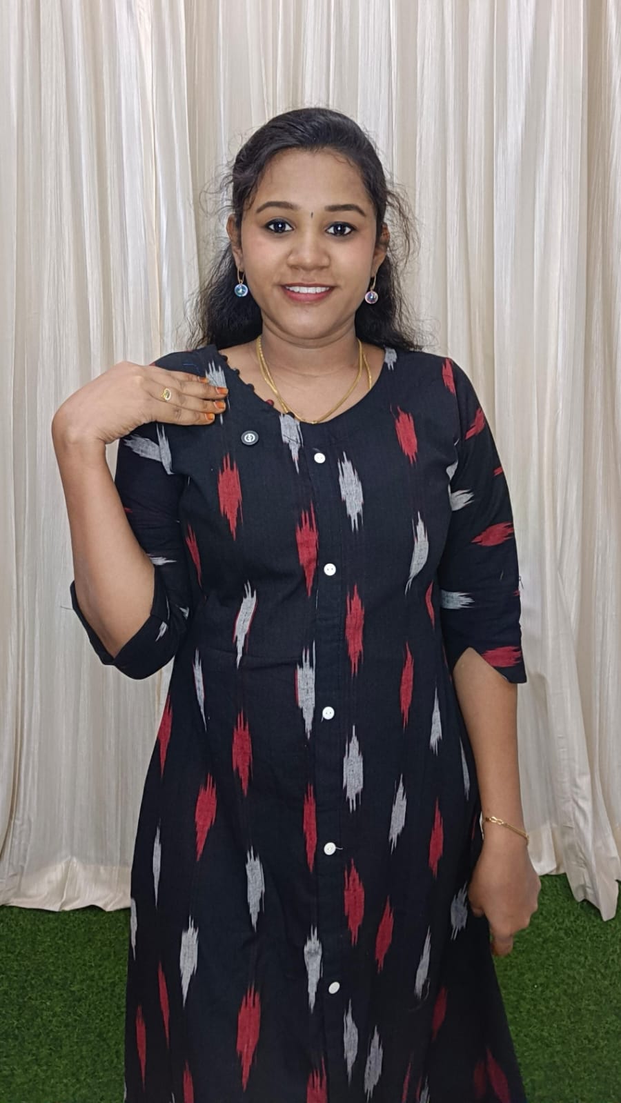 Ikkat Aline kurtis