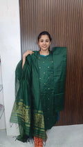 Premium Raw silk Kurti set SB0055