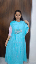 Trending maxi sky blue