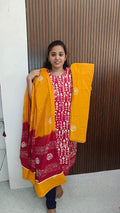 Cotton Bhathik Kurti Set