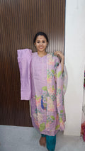 Kurti with pant and dupatta