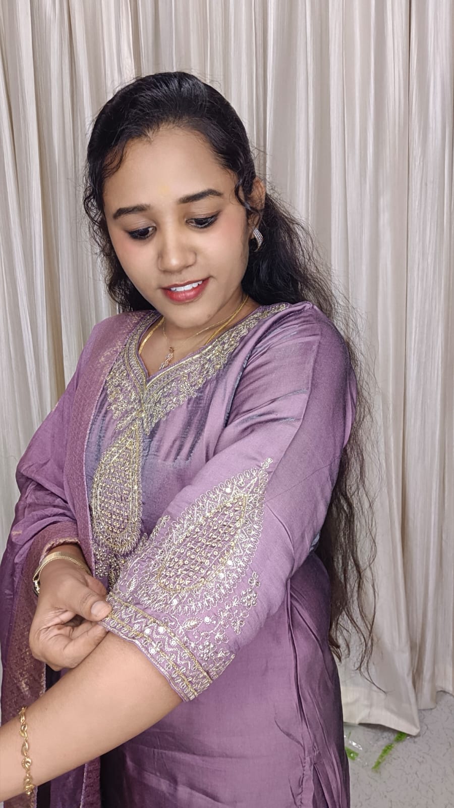 Kurti with pant and dupatta