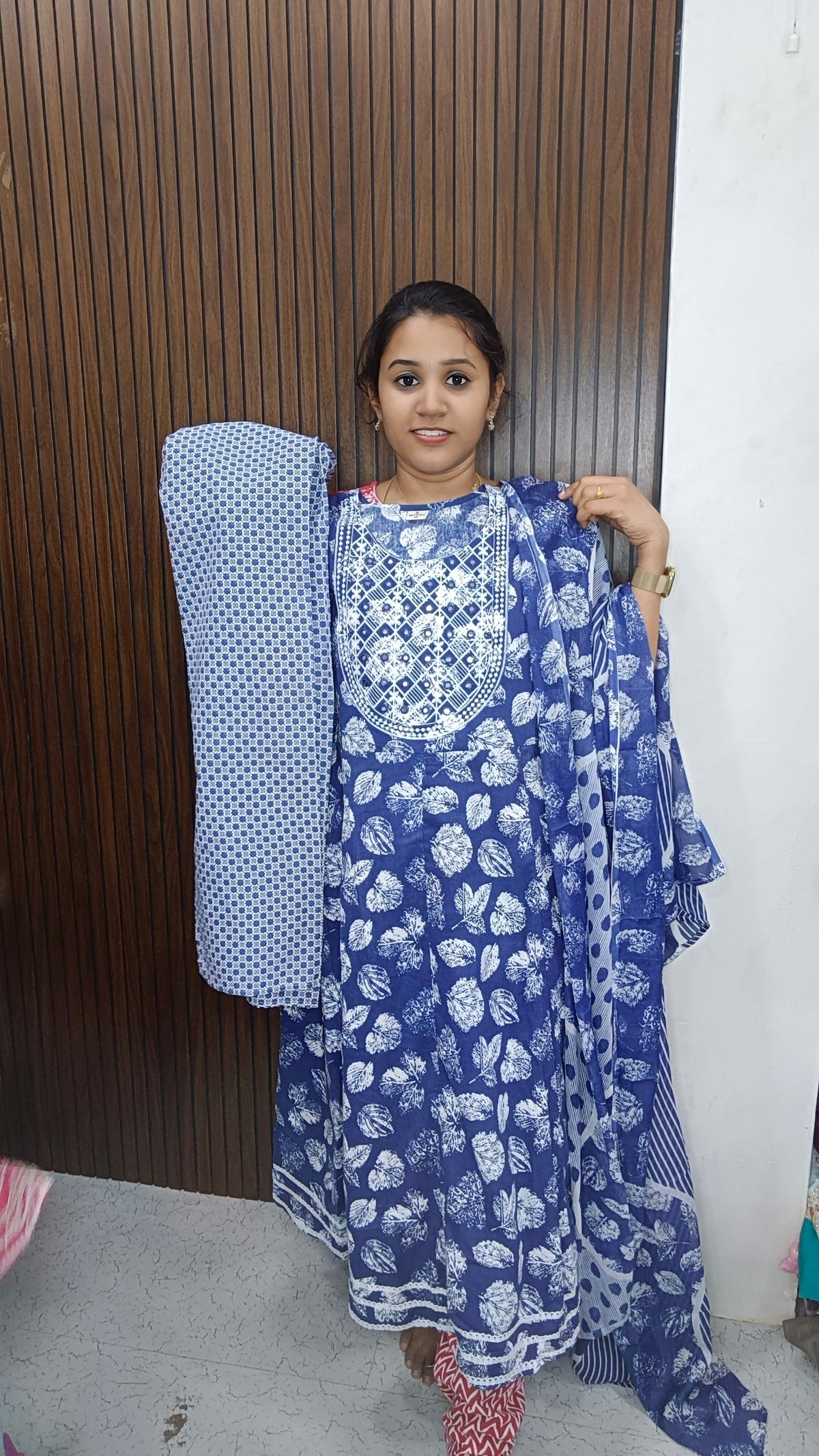 Cotton umbrella 3 piece set