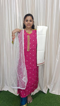 Kurti with pant & Dupatta