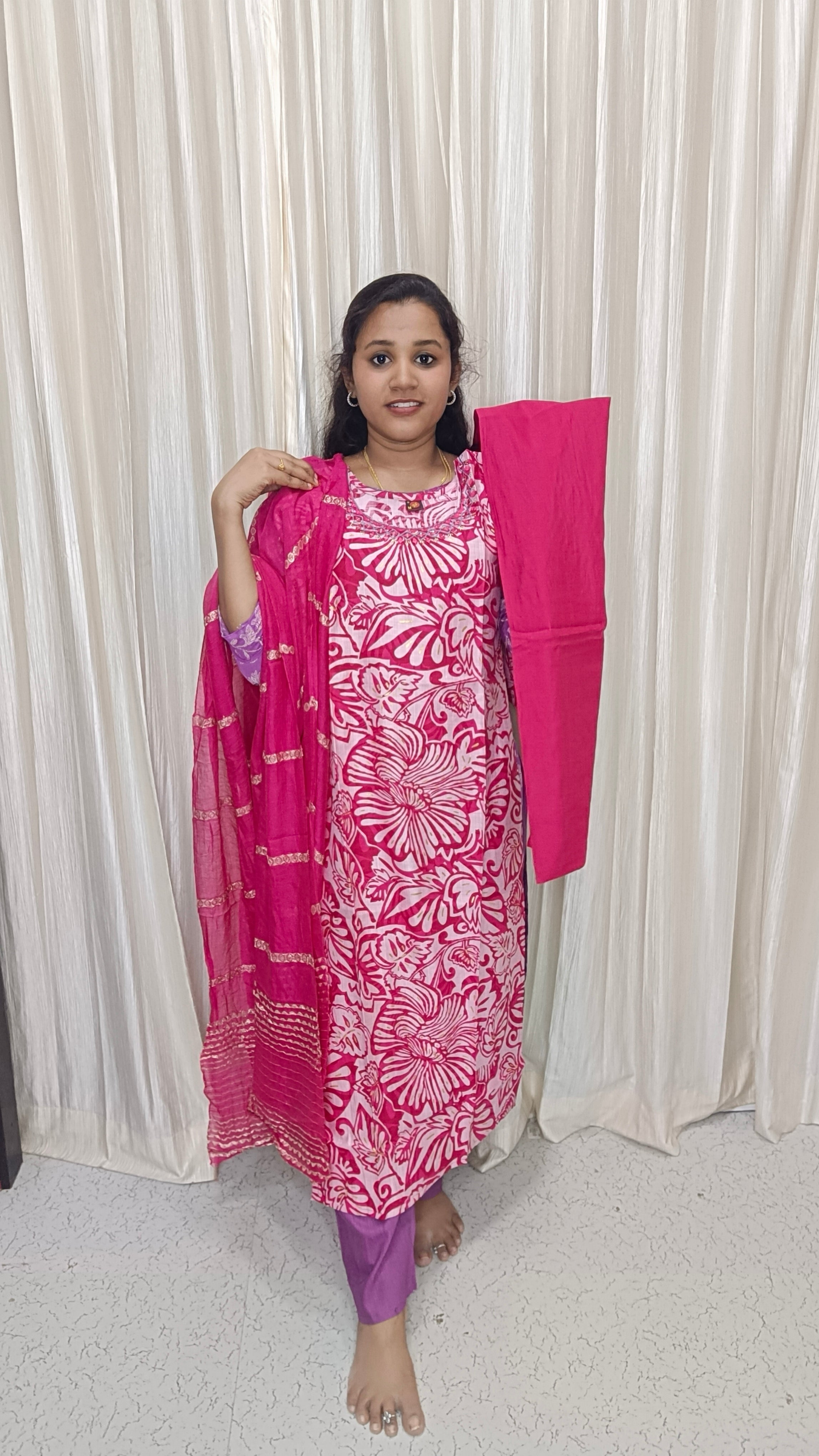 Kurti pant with duppata sets