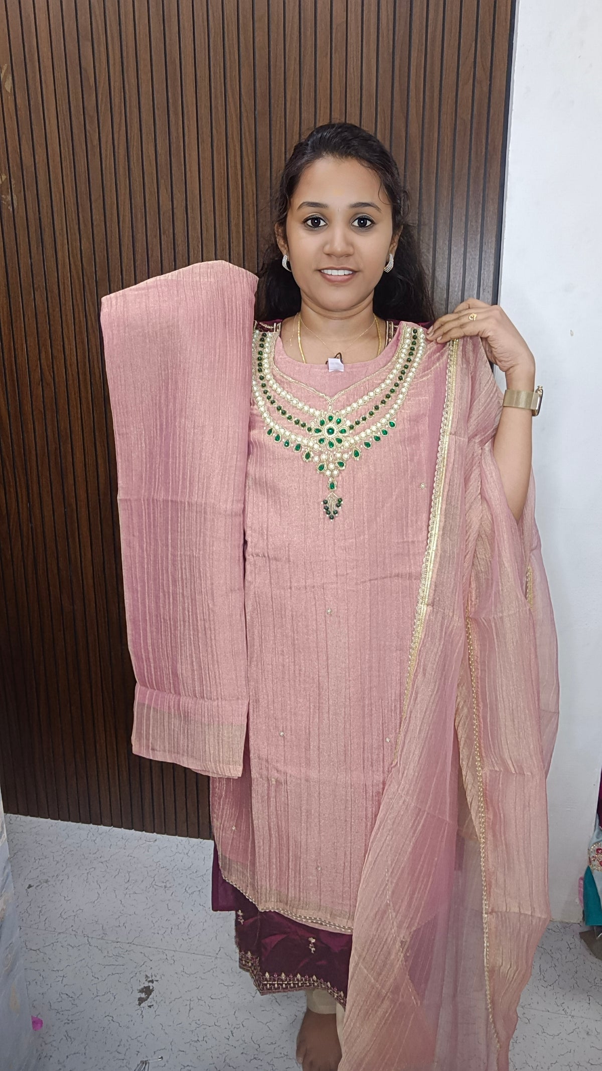 Kurti with pant and dupatta