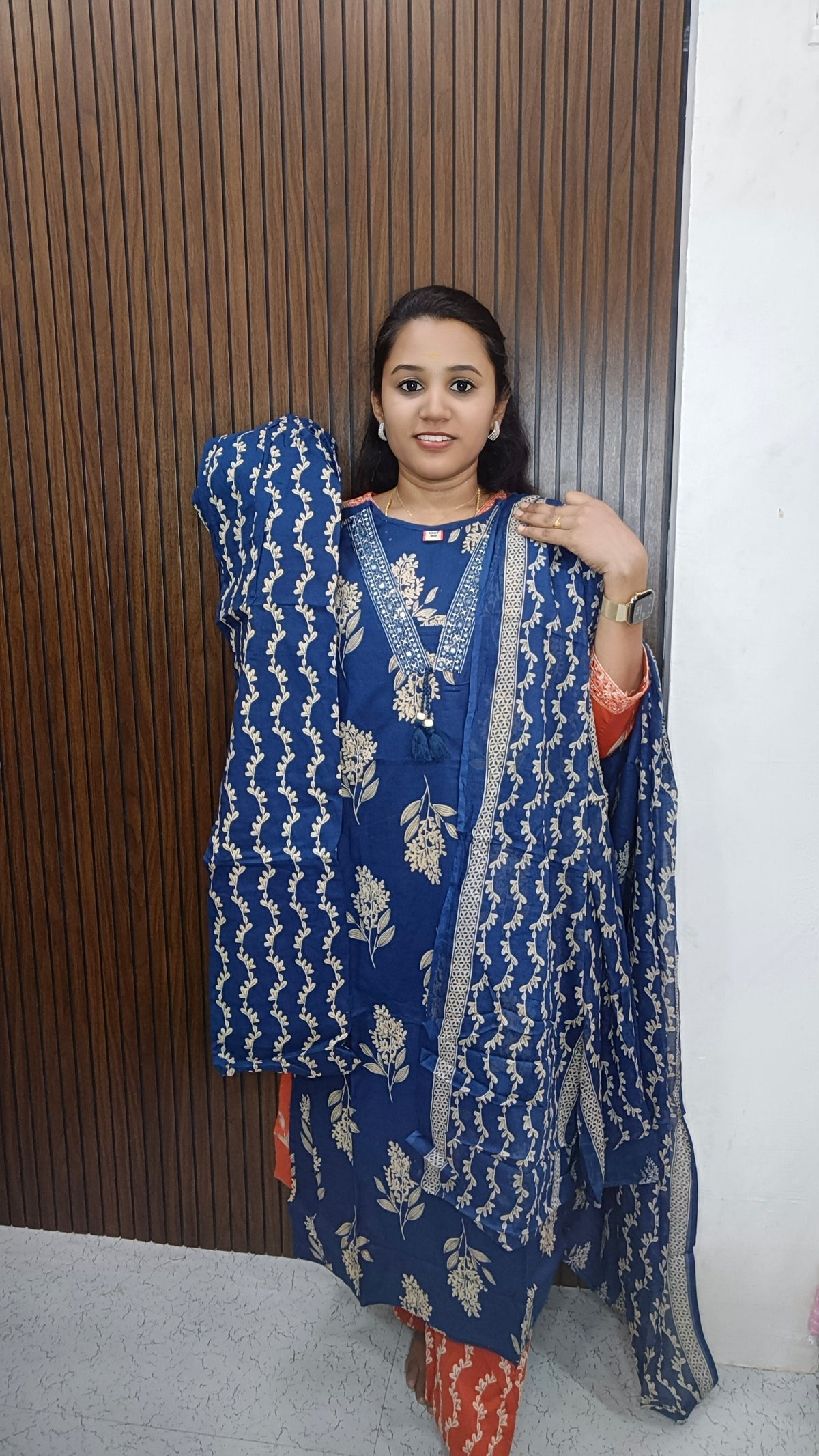 Cotton side open Kurtis sets