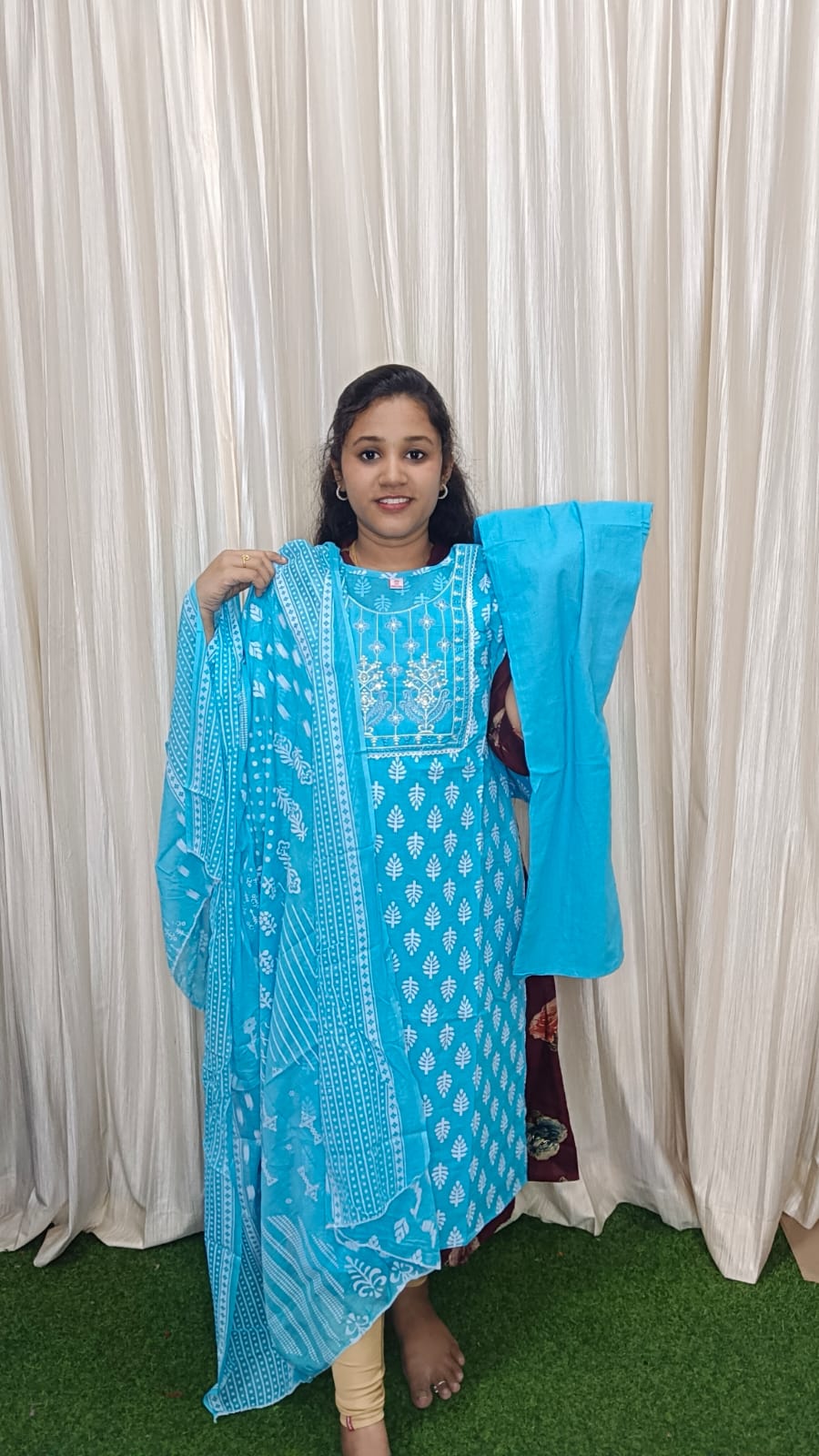 Plus size Cotton 3 piece set