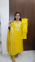 Kurti with pant and dupatta